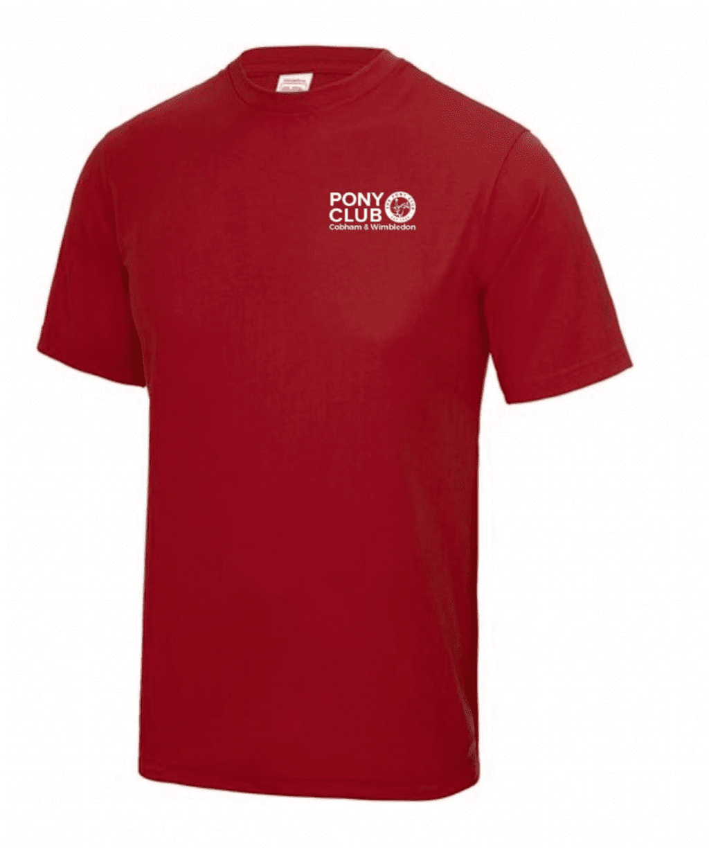 Adults Cobham & Wimbledon Pony Club "Cool" Camp T Shirts JC001