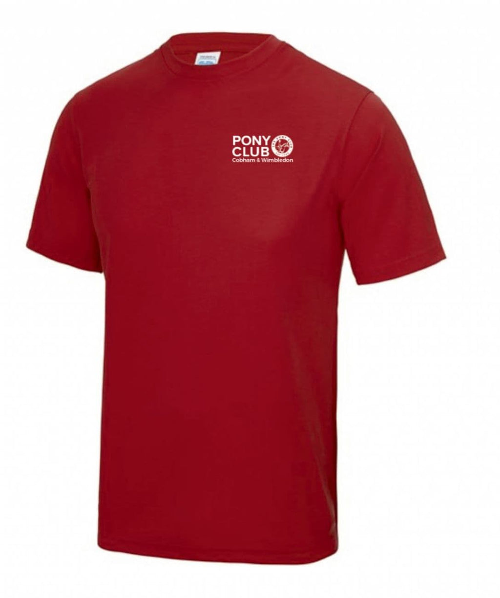 Adults Cobham & Wimbledon Pony Club "Cool" Camp T Shirts JC001