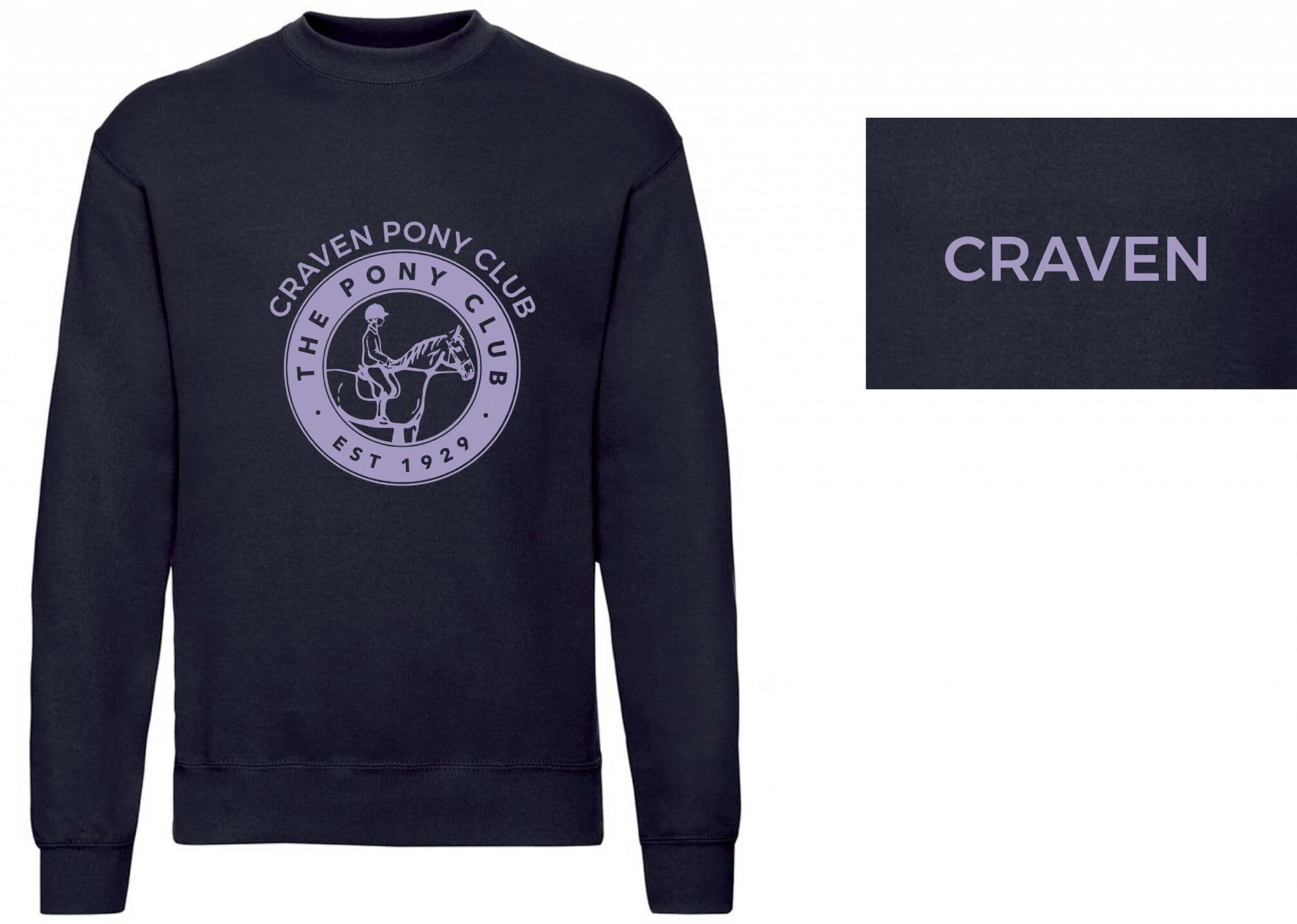 Adults Craven PC Navy Sweatshirt