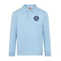 Adults Crawley & Horsham Hunt PC Pale Blue Long Sleeve Polo – 454