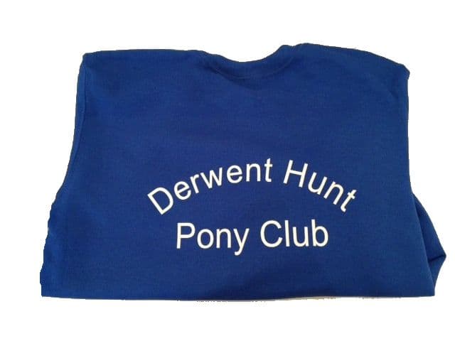 Adults Derwent Hunt Pony Club Royal Sweatshirt UX3
