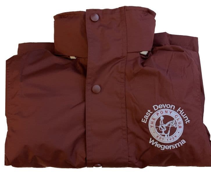 Adults East Devon Hunt Burgundy Result R160X Jacket