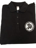 Adults East Dorset Lady's Fit Black Polo Shirts BA390