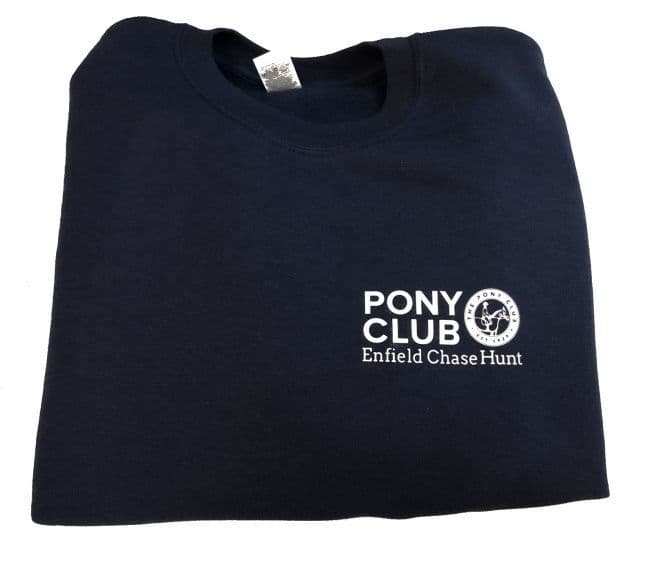 Adults Enfield Chace Navy Sweatshirt UX3