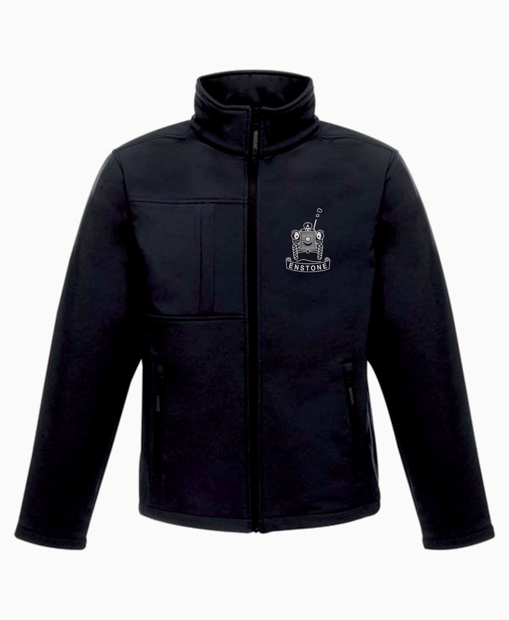 Adults Enstone YFC Navy Softshell Jacket rg194