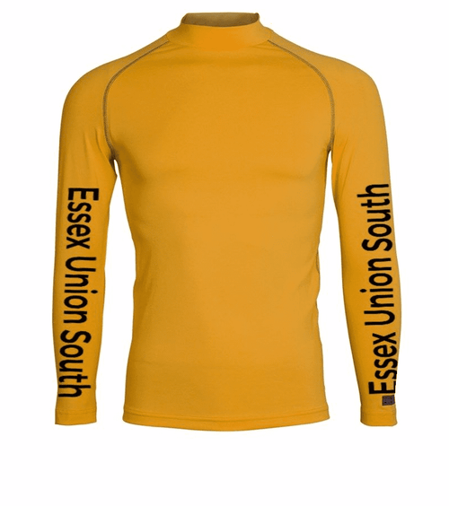 Adults Essex Union South Yellow Base Layer