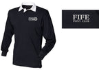 Adults Fife PC Black Rugby Shirt