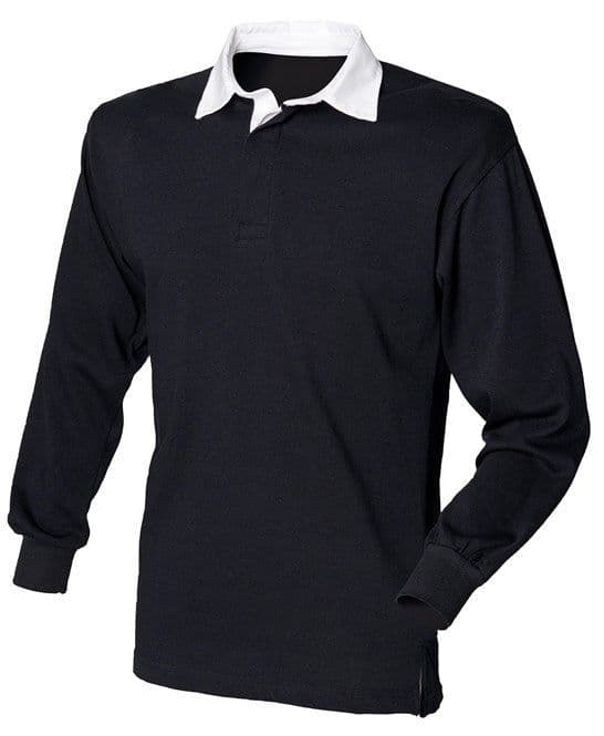 Adults Fife PC Black Rugby Shirt