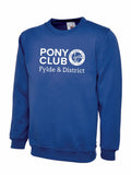 Adults Fylde & District PC Royal Sweatshirt UX3