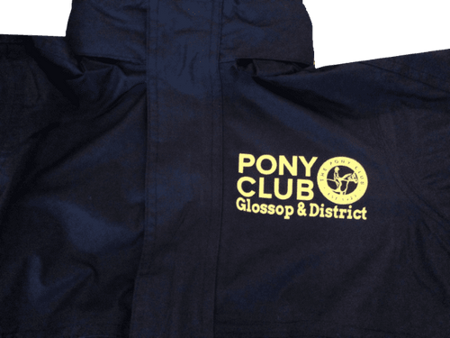 Adults Glossop and District Pony Club Navy Regatta Dover Jacket