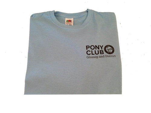 Adults Glossop and District Pony Club Tetrathlon T Shirt ss030