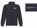 Adults Hampshire Hunt Navy Quarter Zip Tracksuit top LV874