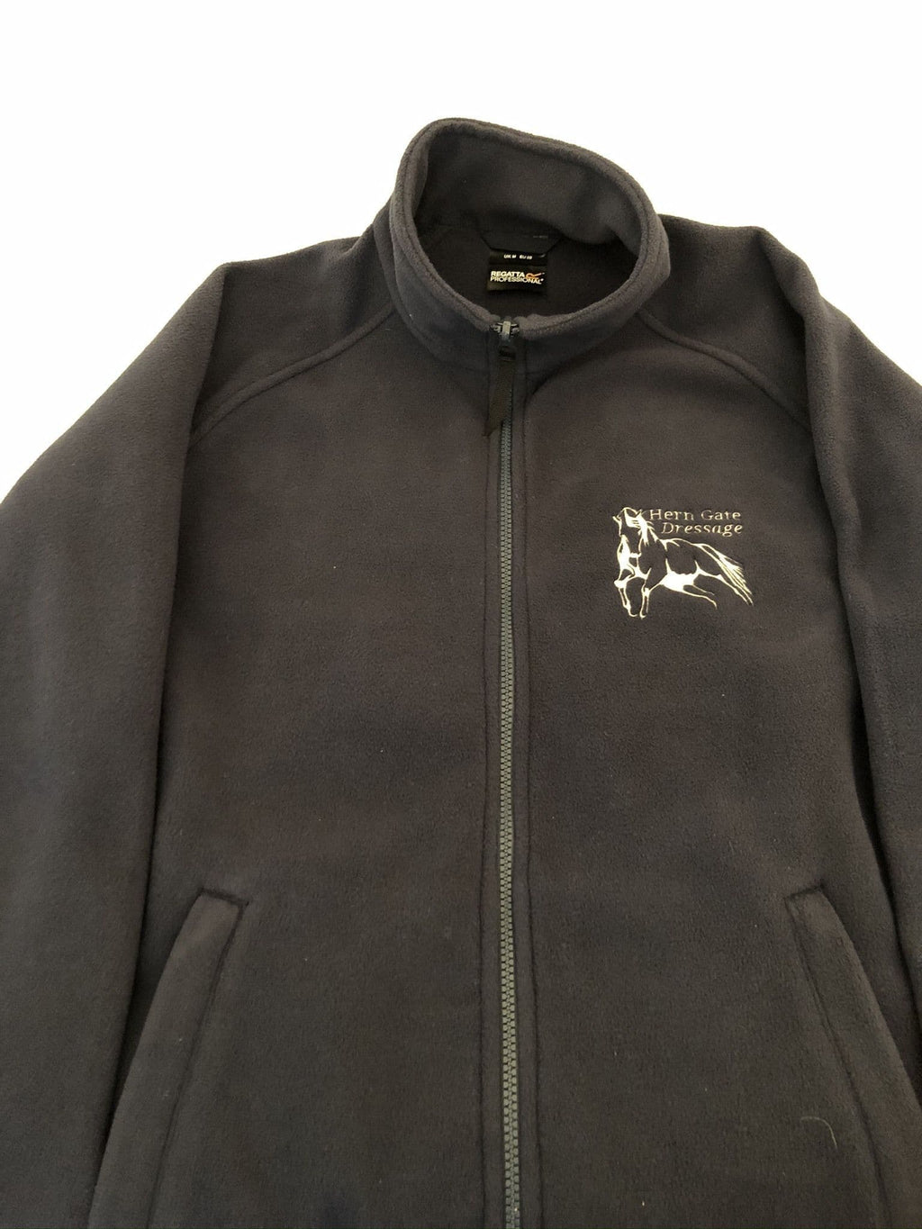 Adults Herngate Dressage Navy fleece jacket RG122