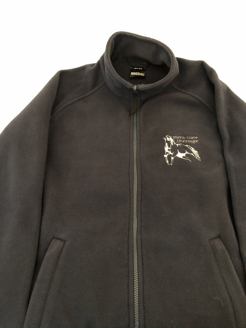 Adults Herngate Dressage Navy fleece jacket RG122