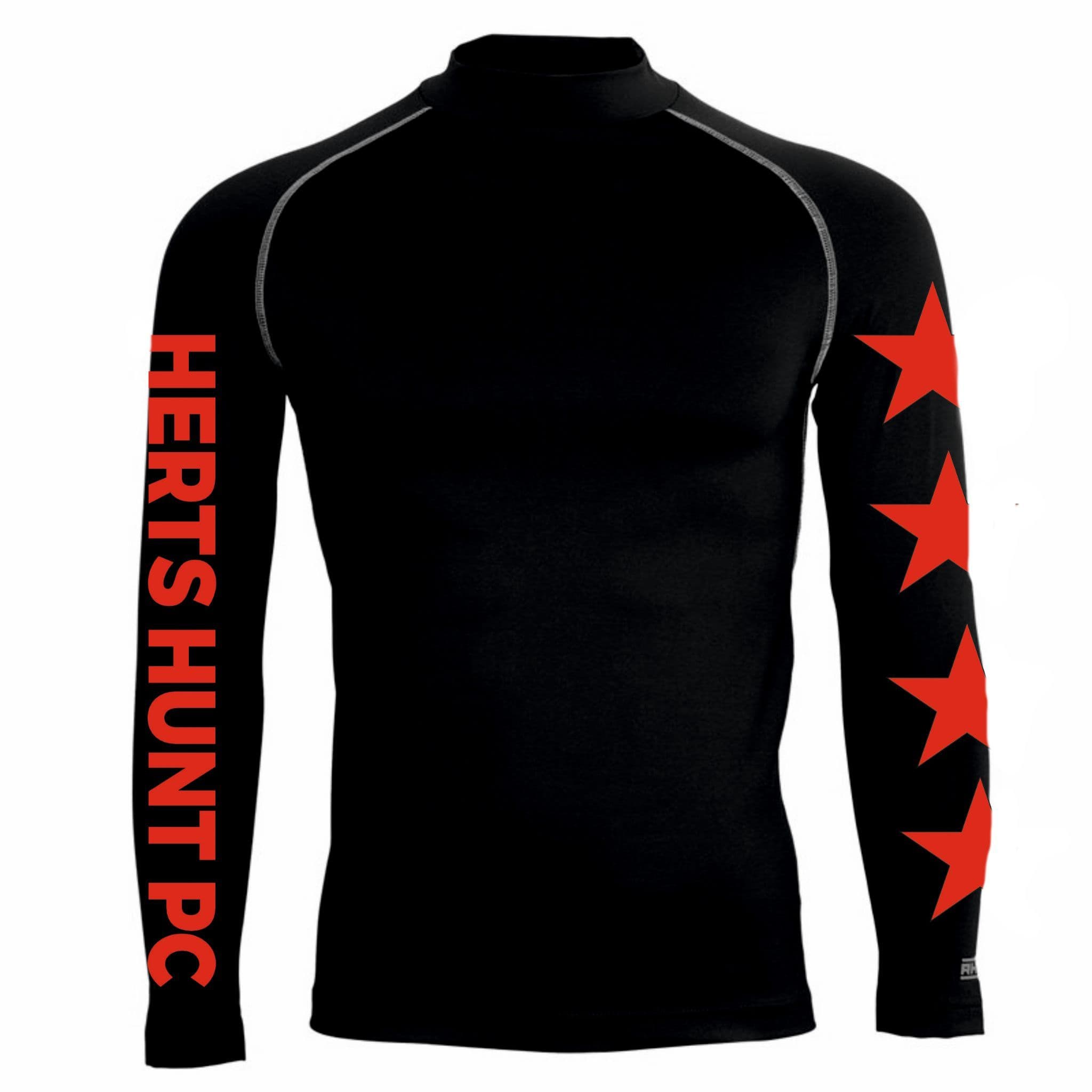 Adults Herts Hunt Black Base Layer