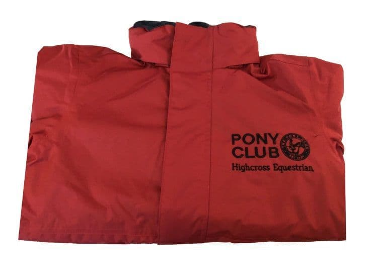 Adults Highcross Equestrian Red Regatta Dover Jacket