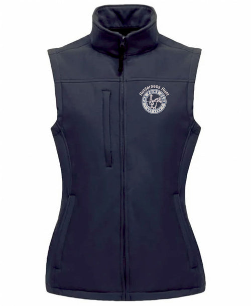Adults Holderness Hunt Navy Soft shell Body Warmer