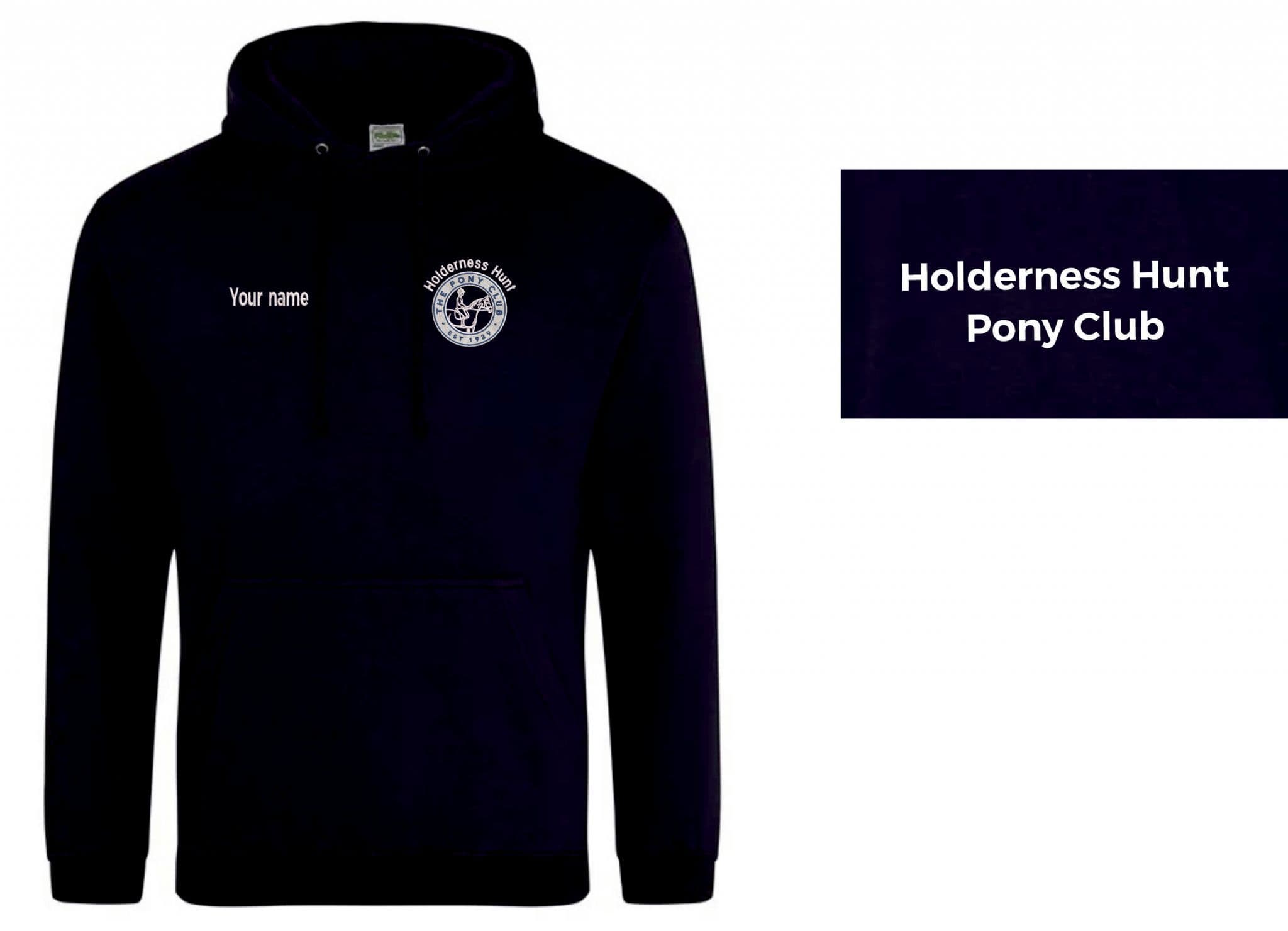 Adults Holderness PC Navy Hoody