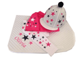 Adults Hot pink/Navy/White Base Layer Cross Country Colours