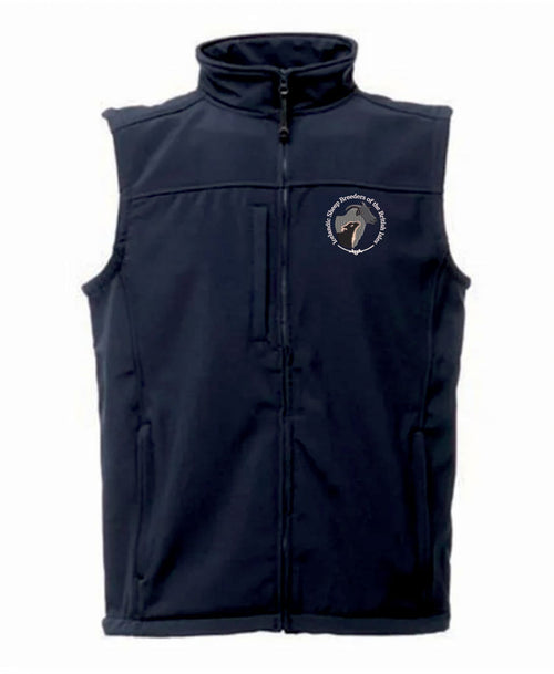 Adults Icelandic sheep breeders of the British isles Navy Flux Softshell Bodywarmer