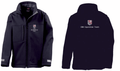 Adults Ladies Fit Old Buckenham Hall Navy Softshell Jacket rg195