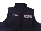 Adults ladies Fit SWHS Navy Soft shell Body Warmer