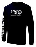 Adults Langtoft stables PC Navy Sweatshirt UX3