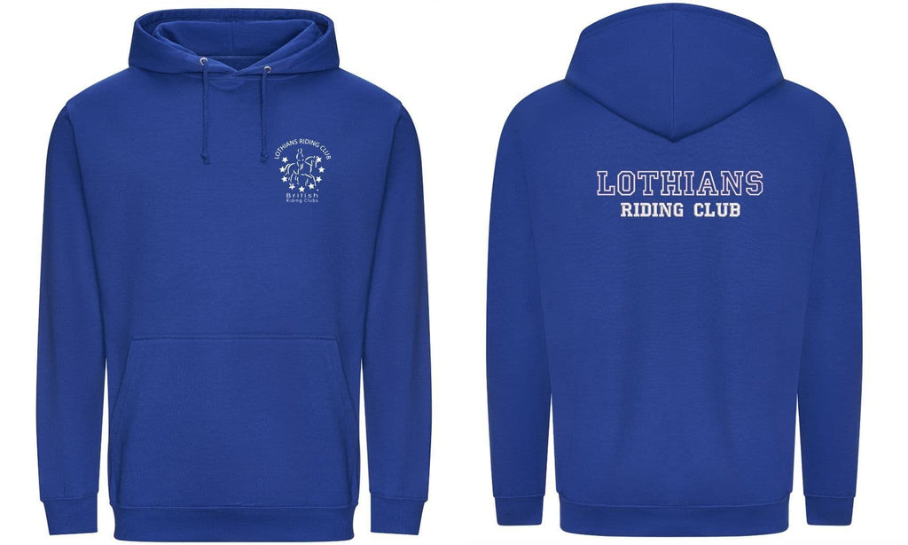 Adults Lothians RC Bright Royal Hoodie JH001