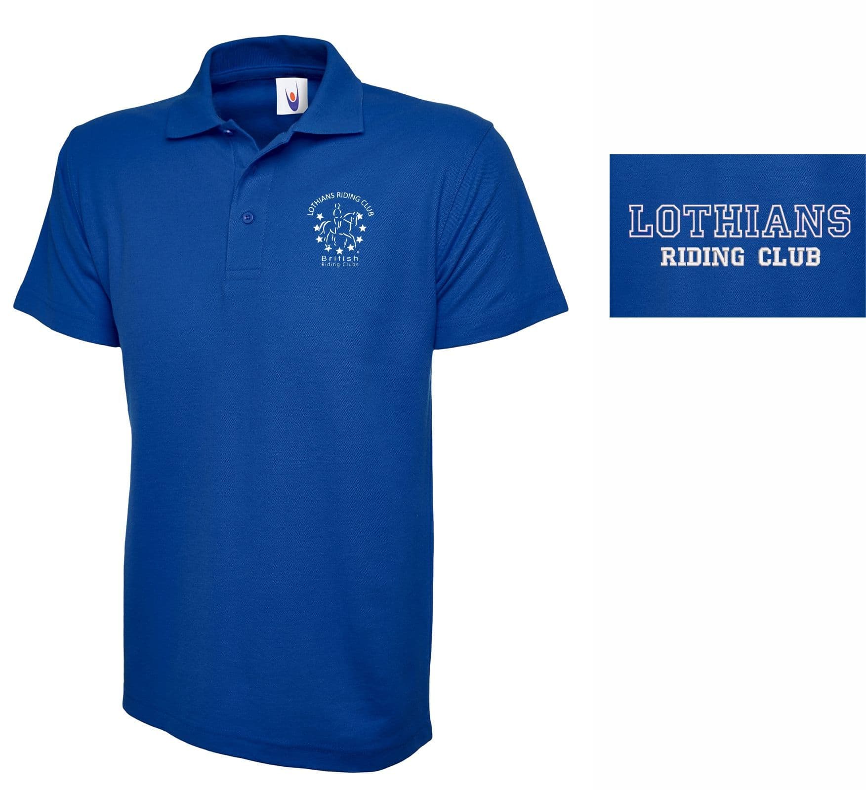 ADULTS Lothians RC Royal Polo Shirt – UC101