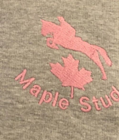 Adults Maple Stud Hoodie.