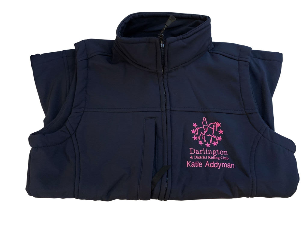 Adults Navy DDRC Soft shell Body Warmer