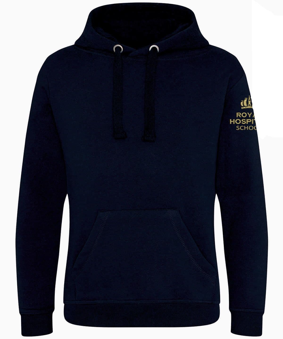 Adults Navy Royal Hospital School Hoodie JH101