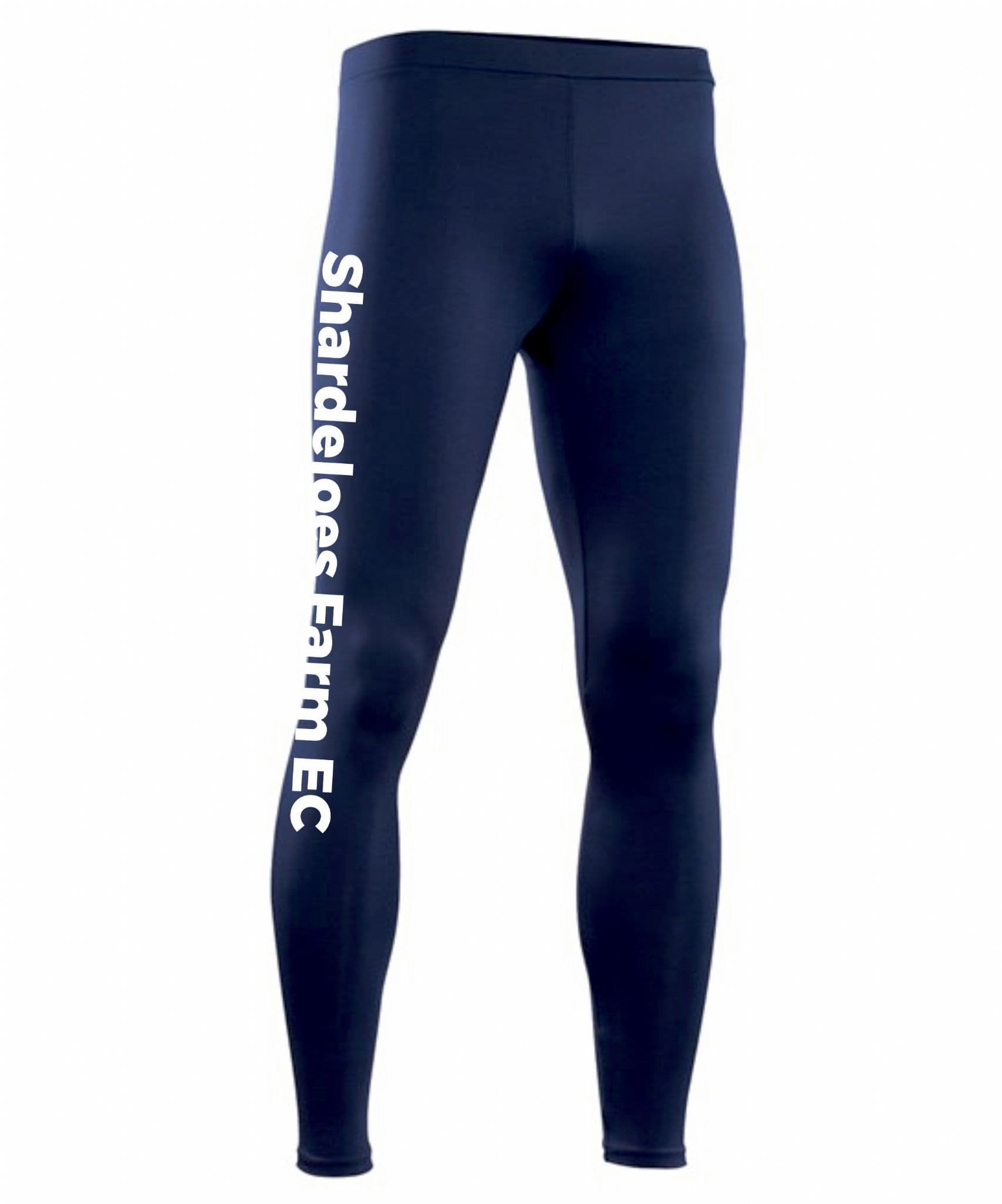 Adults Navy Shardeloes Farm EC Navy Base Layer Leggings