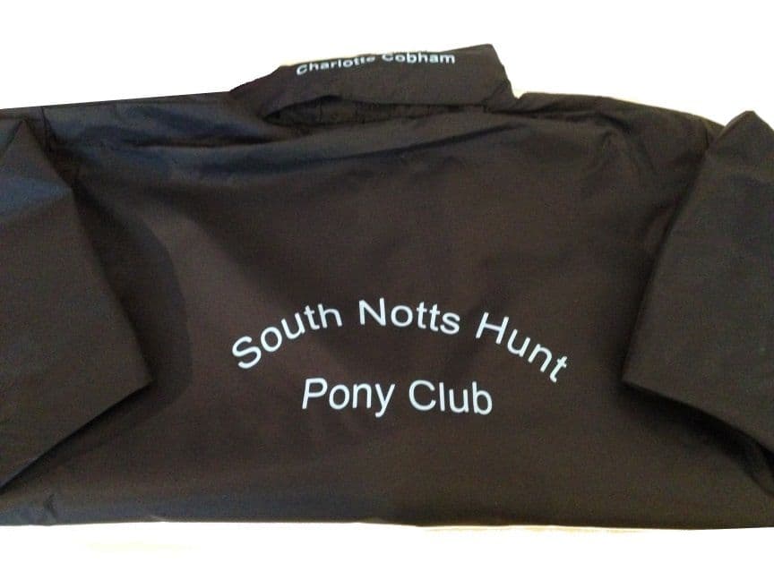 Adults Navy South Notts Showerproof Jacket