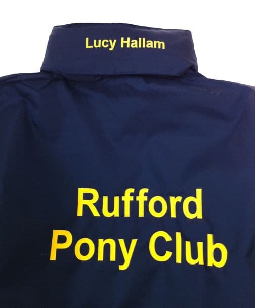 Adults Navy South Notts Showerproof Jacket