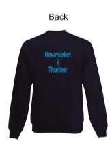 Adults NEWMARKET & THURLOW Navy Sweatshirt ux3