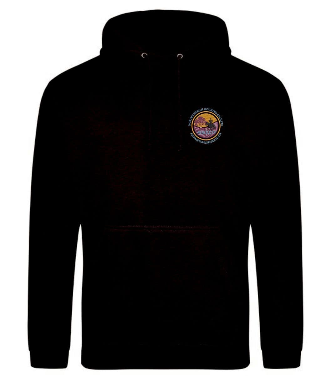 Adults Northumbrian Mounted Archers Black Adult Hoodie JH001