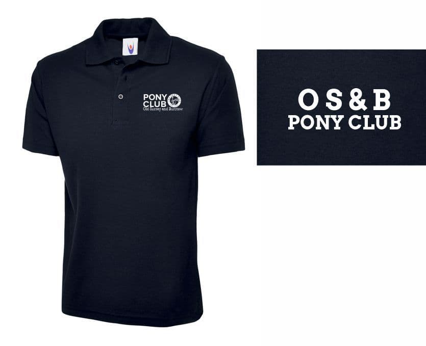 ADULTS Old Surrey & Burstow PC Navy Polo Shirt – UC101