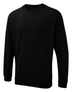 Adults Oxenholme PC Black Sweatshirt UX3