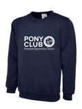 ADULTS Penshaw Equestrian PC Navy Sweatshirt – UX3