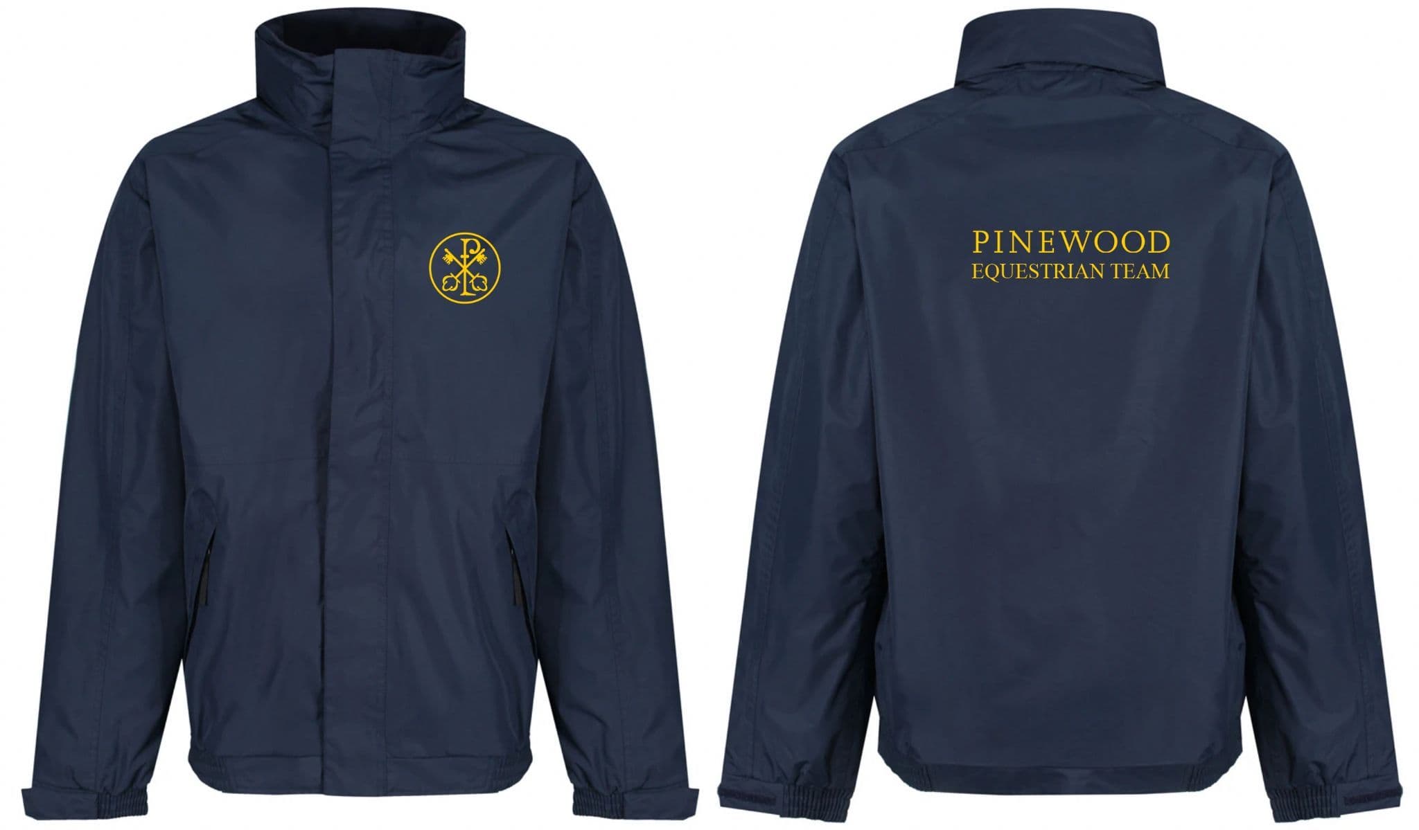 Adults Pinewood School Navy Regatta Dover Jacket