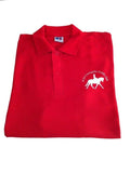 Adults RAF Coningsby Polo Shirt – Red