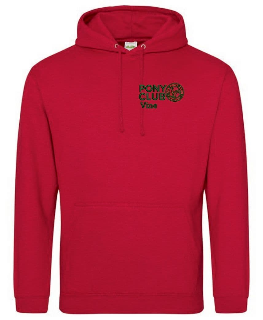 Adults Red Vine Hoodie