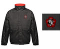 Adults Ribble Valley Mounted Archers Black/red collar Regatta Dover Jacket