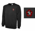 Adults Ribble Valley Mounted Archers Black Sweatshirt UX3