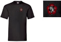 Adults Ribble Valley Mounted Archers Black T Shirt ss030