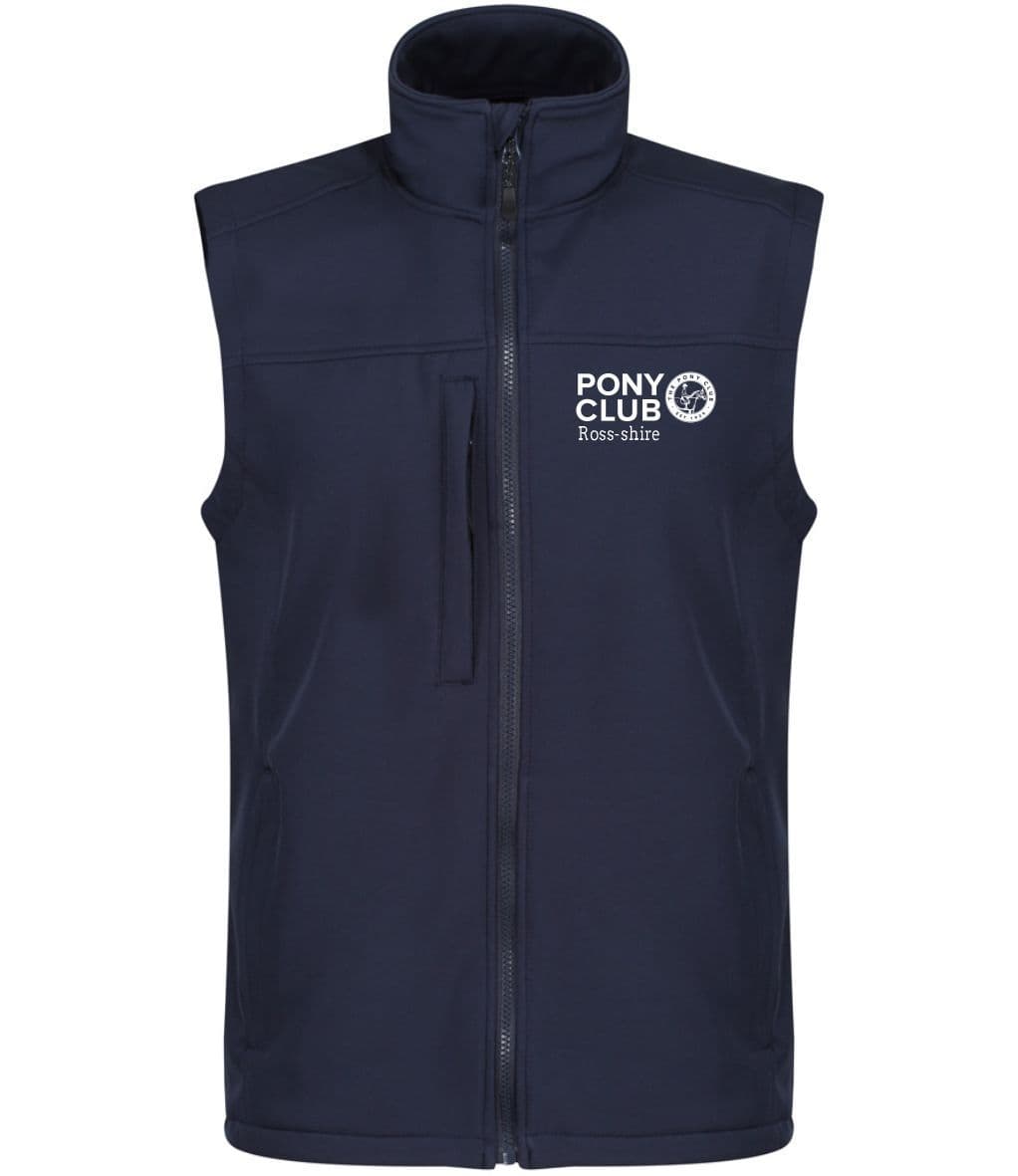 ADULTS Ross-shire Navy PC Soft-shell Gilet – RG154