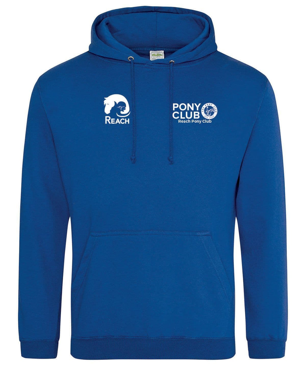 Adults Royal Blue Reach Pony Club Hoodie