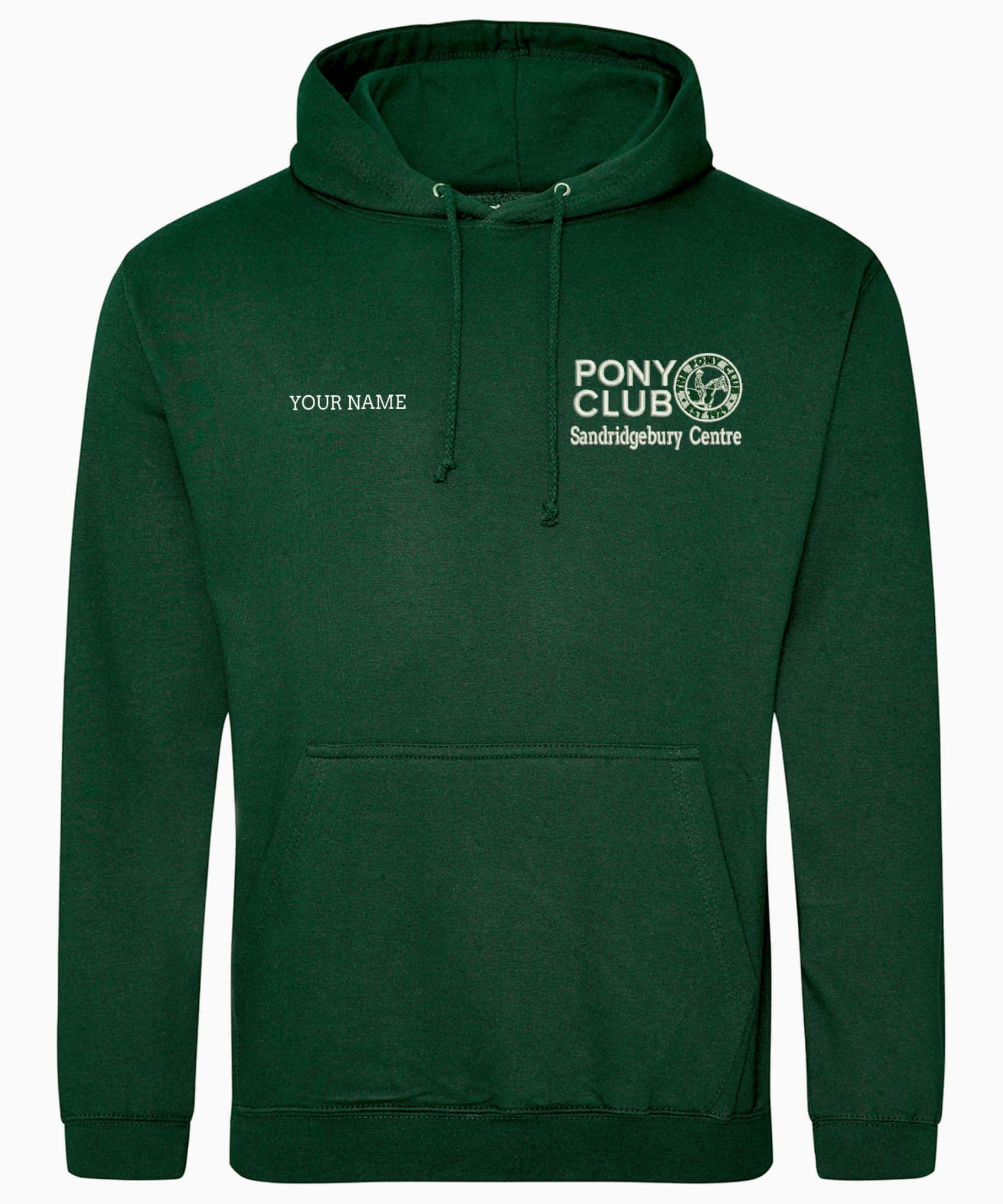 Adults Sandridgebury Centre Bottle Hoodie JH001