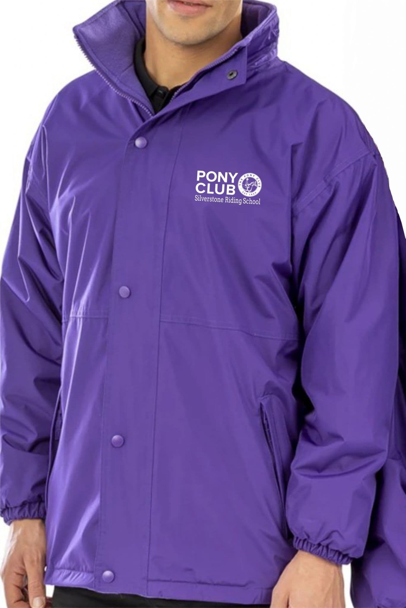 ADULTS Silverstone Riding School PC Purple Jacket – Result RS160